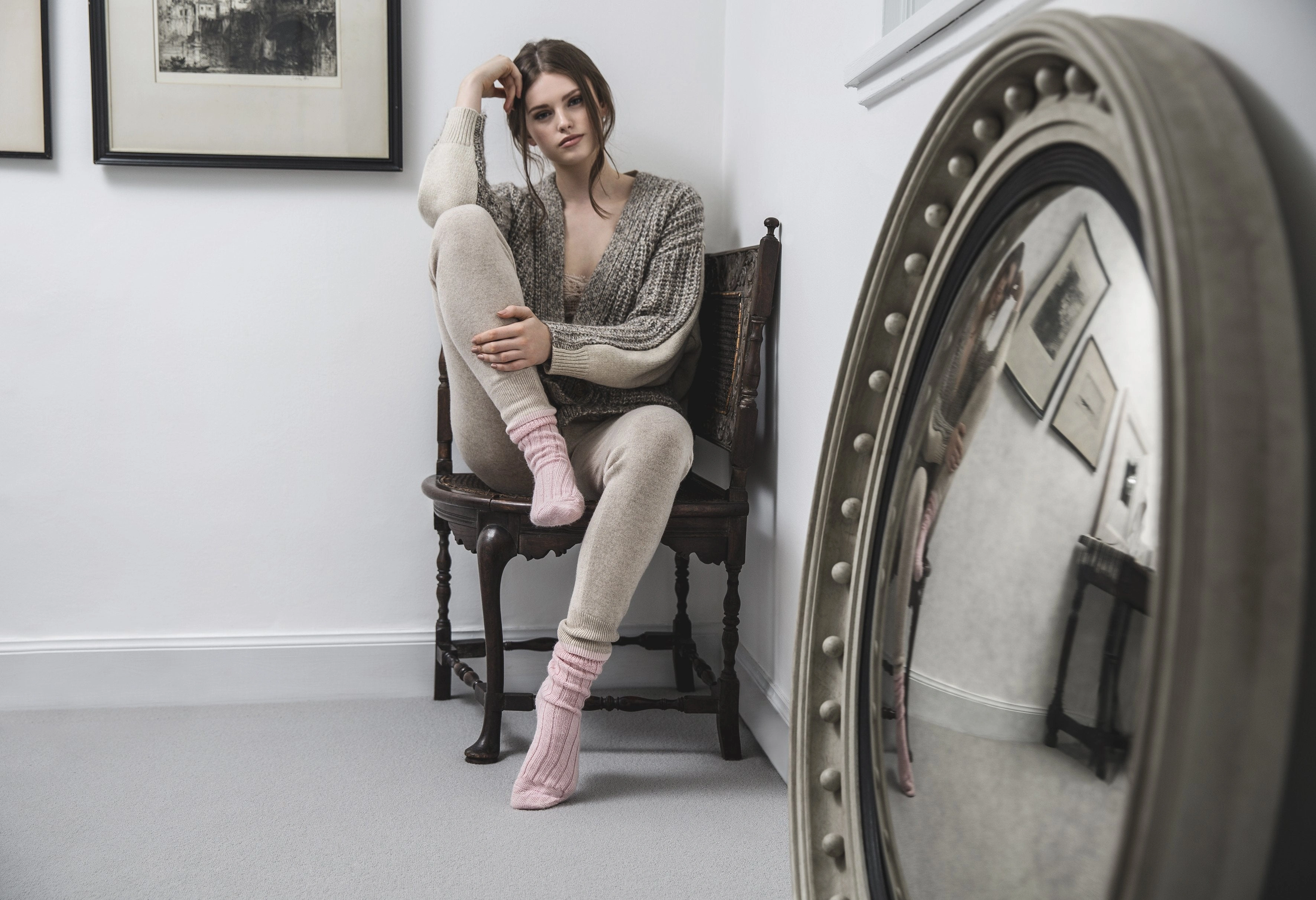 Cozy British Alpaca Bed Socks: Collection No. 2 - Snuggle Up Tonight!